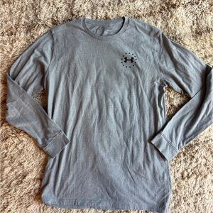 Under Armour Men's Freedom Steel Gray Long Sleeve Tee